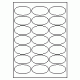 477 - Label Size 65mm x 35mm - 21 labels per sheet